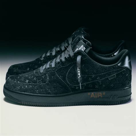 af1 x lv black|nike Lv air force 1.